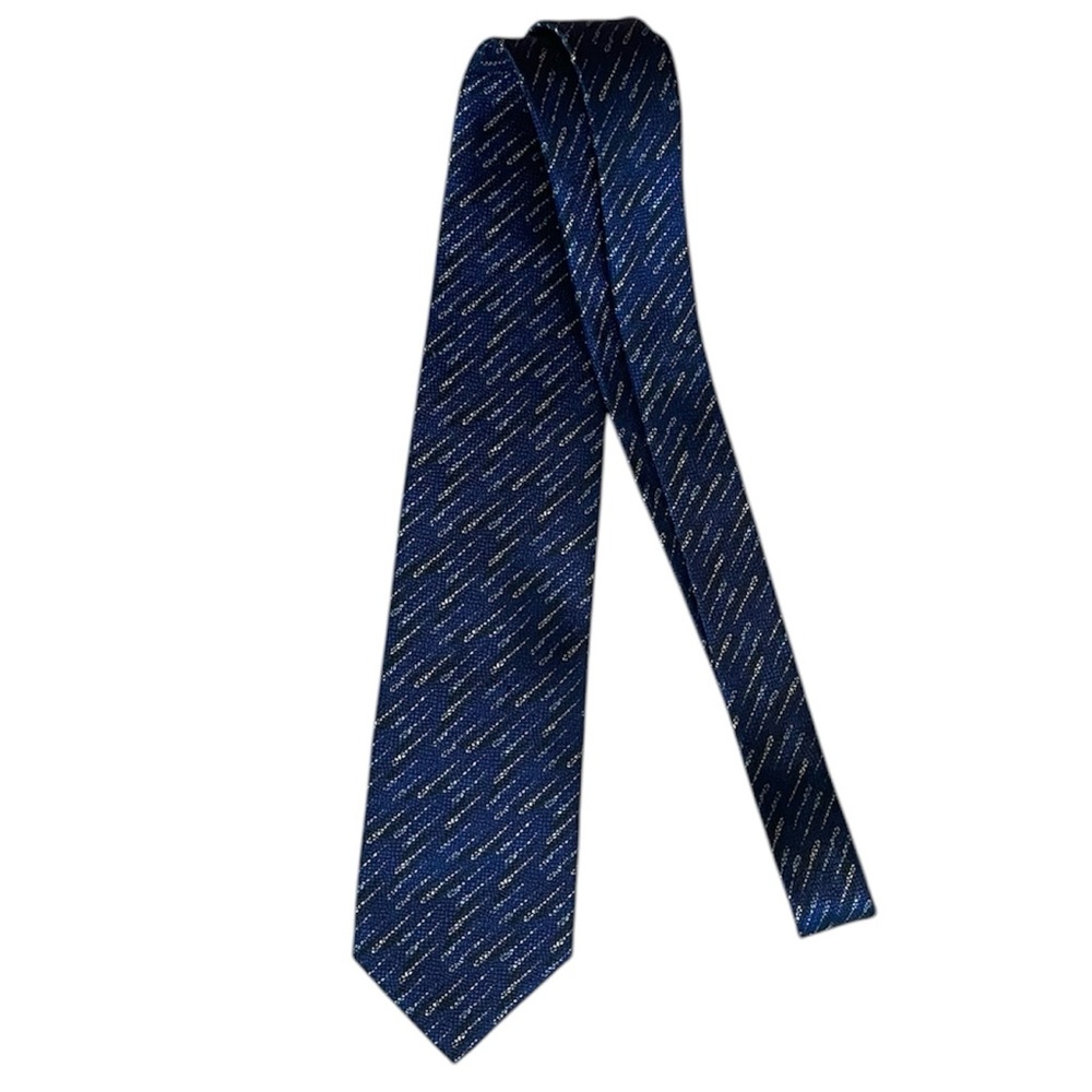 Missoni Silk Blue Neck Tie - Made in Italy - Picture 2 of 9